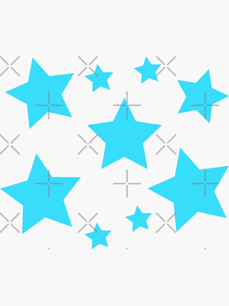 “Blue Stars Pack” Sticker by rj-xo | Redbubble