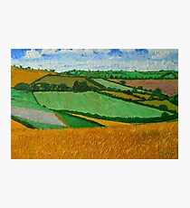 Rural Fields Photographic Print