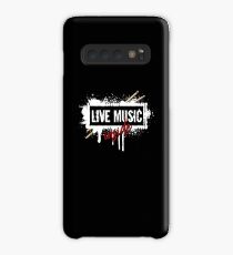Drummer LIVE MUSIC INSIDE! Spray painted effect with Drum Sticks by DrumJunkie Case/Skin for Samsung Galaxy