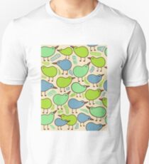 Kiwi bird party Slim Fit T-Shirt