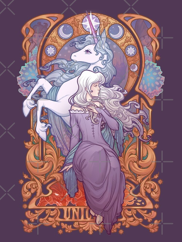 Lady Amalthea - The Last Unicorn by medusadollmaker