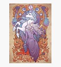 Lady Amalthea - The Last Unicorn Photographic Print
