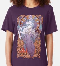 Camiseta ajustada Lady Amalthea - El último unicornio