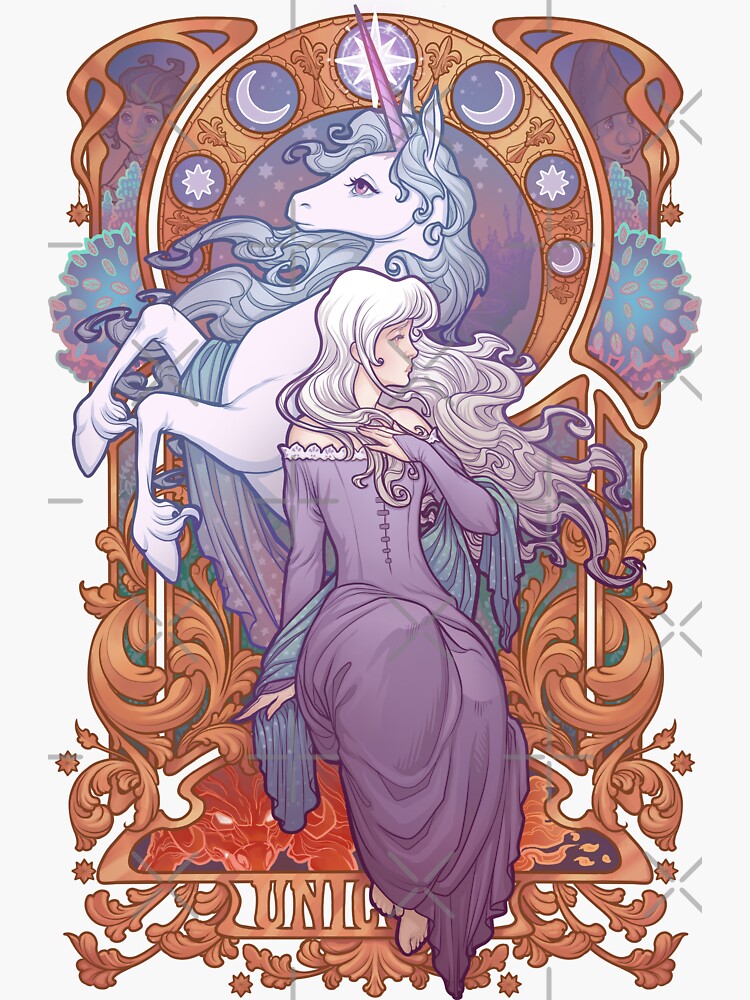 Lady Amalthea - The Last Unicorn by medusadollmaker