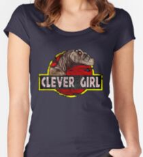 Clever Girl Women's Fitted Scoop T-Shirt