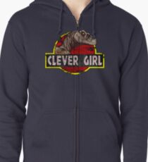 Clever Girl Zipped Hoodie
