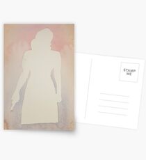Peggy Carter Gliederung Aquarell Postkarten