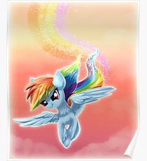 Sunset Rainboom Poster