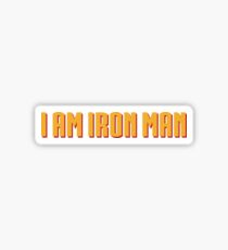 Ich bin eisen Sticker