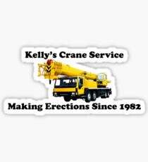 Kelly's Crane Service Sticker