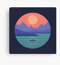 Peaceful Reflection Canvas Print
