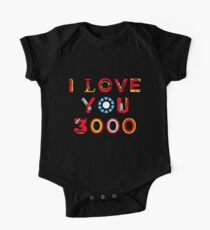 I Love You 3000 v2 Short Sleeve Baby One-Piece