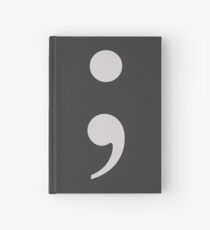 Semicolon - ; Hardcover Journal