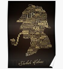 Sherlock Holmes The Canon Poster