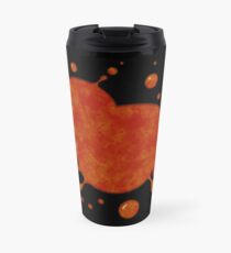 Taza de viaje Pintura Splat - Rojo y Naranja
