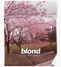 Frank Ocean Blond | Japanese Cherry Blossom Version Poster