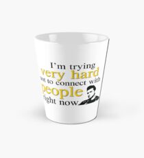 I'm Trying Very Hard Not To Connect With People Right Now Tall Mug