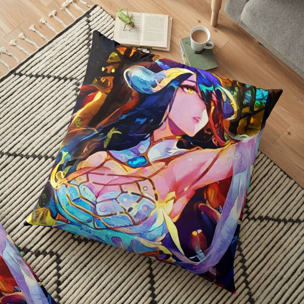 snake waifu pillow