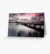 Sunset Strahan Style Greeting Card
