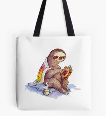 Cozy Sloth Tote Bag