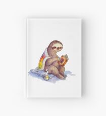 Cozy Sloth Hardcover Journal