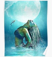 Cool waters Poster