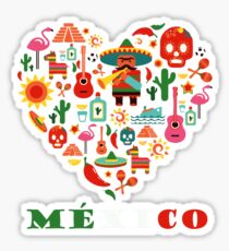 Pegatina AMOR MÉXICO