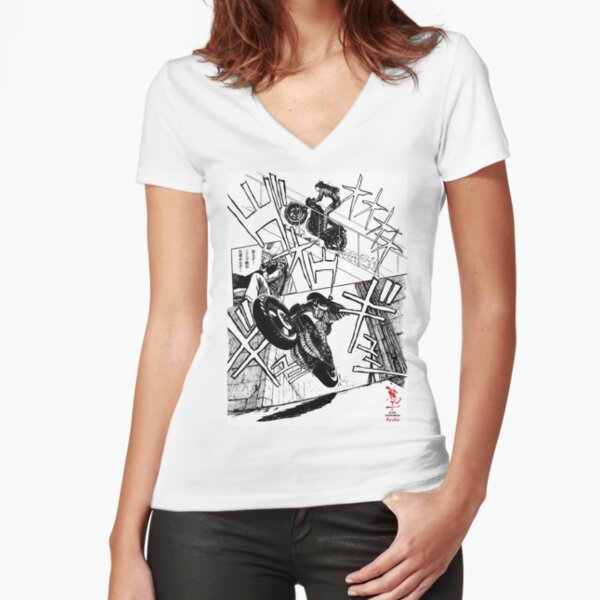 Ryuko Eldo Yoshimizu 03 Fitted V-Neck T-Shirt