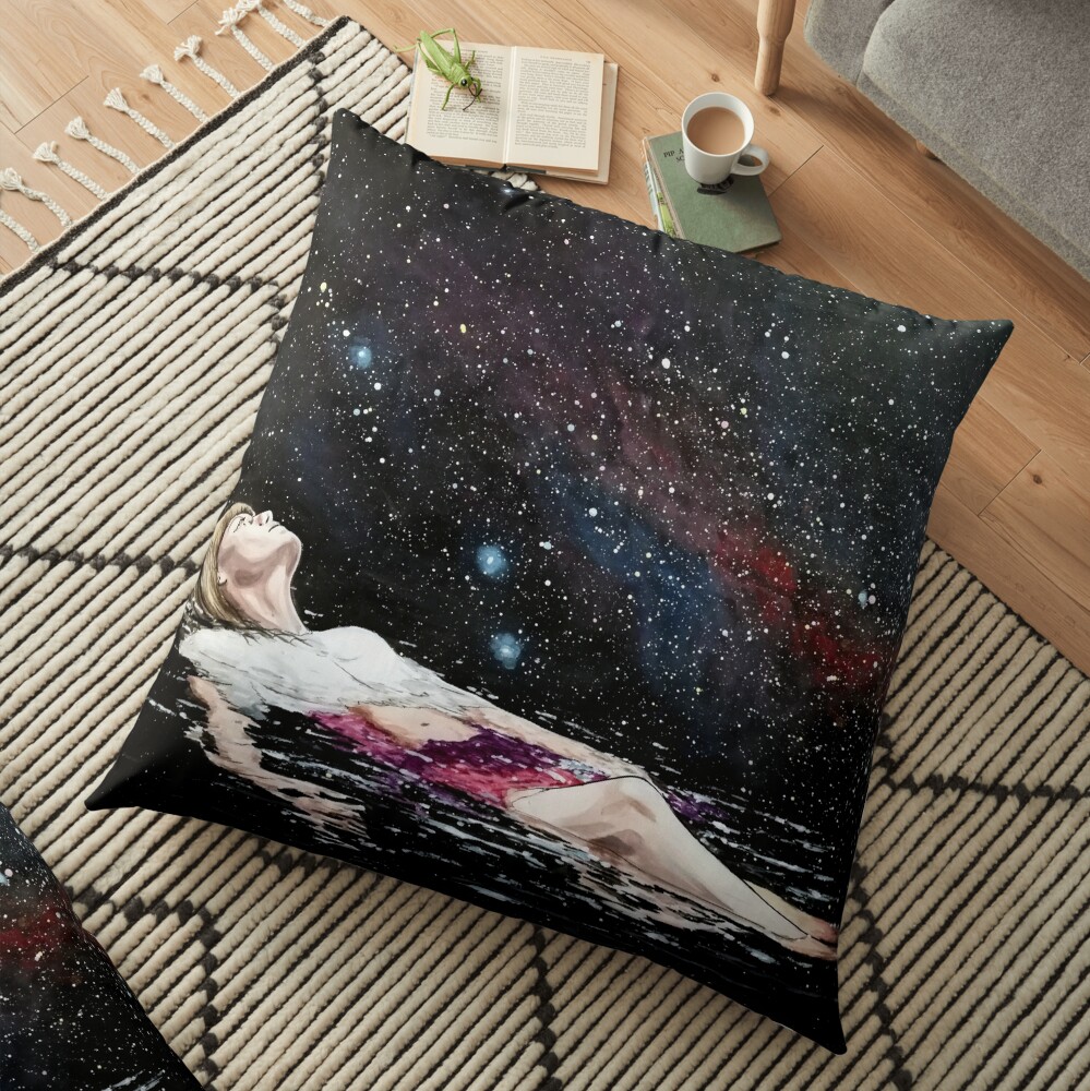 drifting Floor Pillow