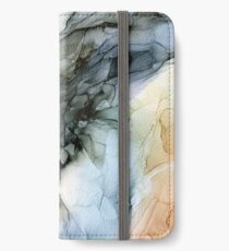 Abstract Southwest Desert Landscape Inspired iPhone Wallet/Case/Skin