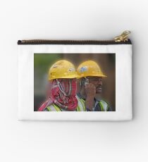 Masked Man And Sidekick Zipper Pouch