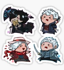 Devil May Chibi Bundle A Sticker