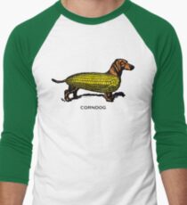 Camiseta ¾ bicolor para hombre Corndog