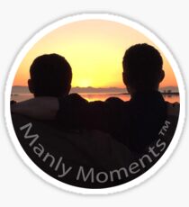 Manly Moments TM Sticker