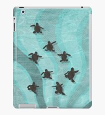 Loggerhead Sea Turtle Hatchlings iPad Case/Skin