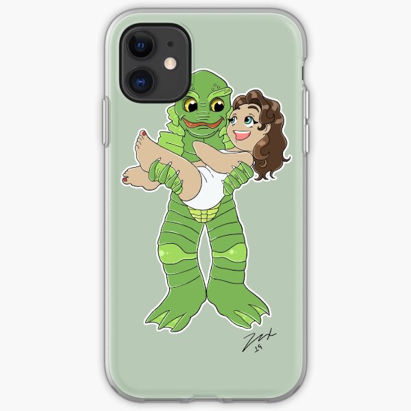 Creature From The Black Lagoon Love iPhone Soft Case