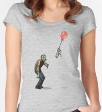 Zombie Tailliertes Rundhals-Shirt