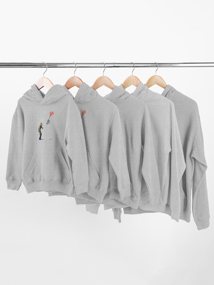 Alternate view of zombie Kids Pullover Hoodie