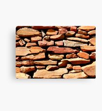 Well placed stonework Canvas Print