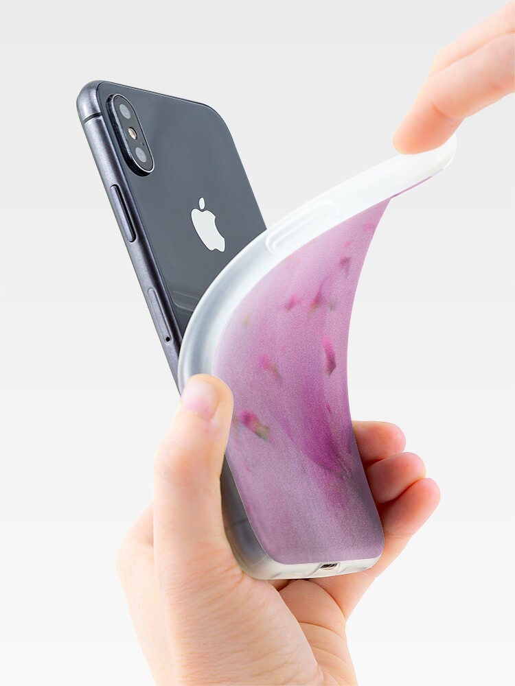 Alternate view of Watercolor Magnolia iPhone Case & Cover
