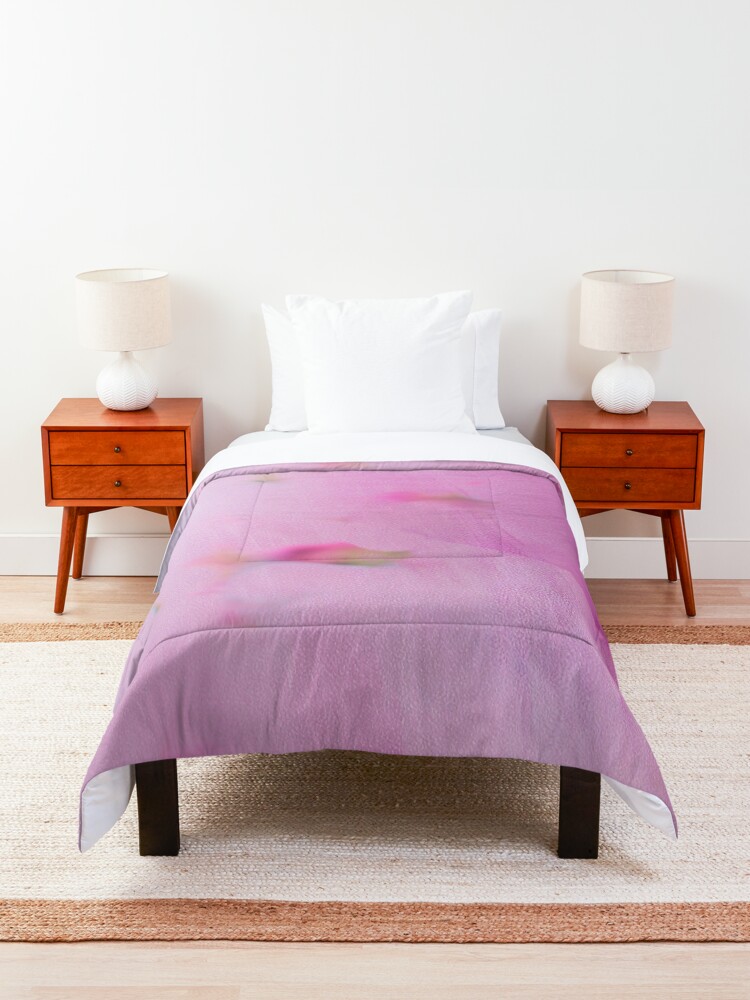 Alternate view of Watercolor Magnolia Comforter