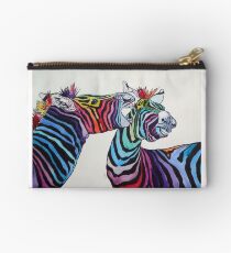 Funny zebras Studio Pouch