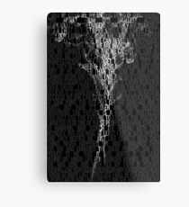Looking For Alaska Typography Metal Print