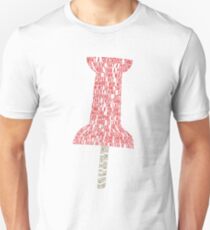 Paper Towns Typography - SFW Unisex T-Shirt
