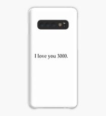 I love you 3000 Case/Skin for Samsung Galaxy