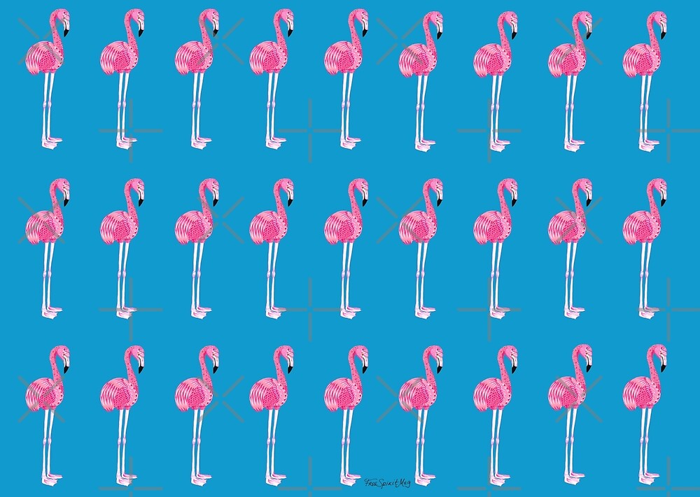 Flamingo Pattern by Free-Spirit-Meg