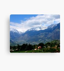 Meran. South Tirol. Canvas Print