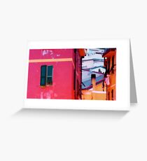 Pink walls Greeting Card