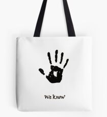 Dark Brotherhood Knows.. You've been Bad! Tote Bag