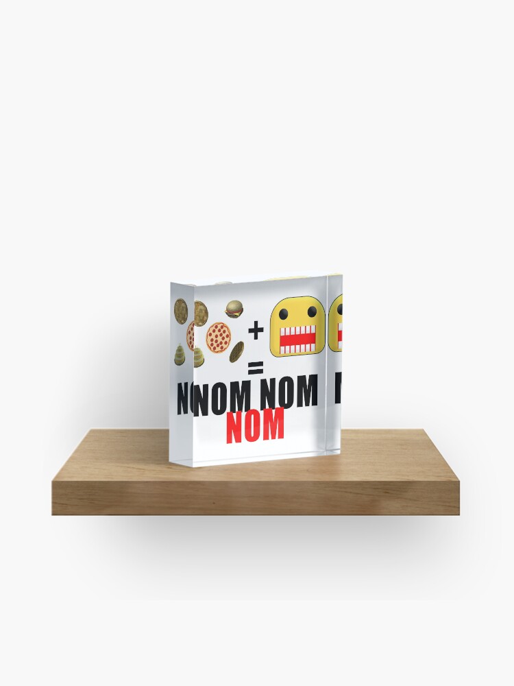 Roblox Get Eaten By The Noob Acrylic Block By Jenr8d Designs - roblox minimal noob t pose sleeveless top by jenr8d designs